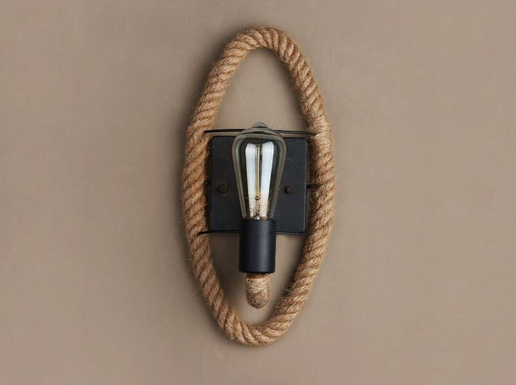 Vintage Wall Light – RusticRope