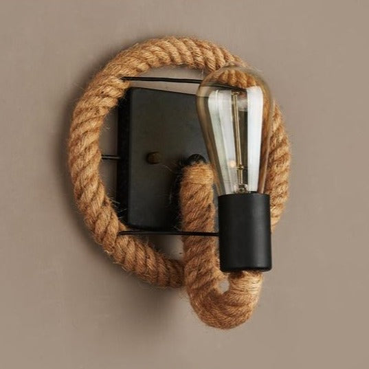 Vintage Wall Light – RusticRope