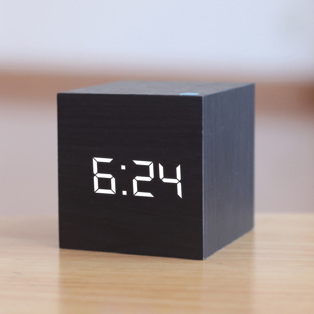 Digital LED Alarm Clock – CubeGlow