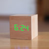 Digital LED Alarm Clock – CubeGlow