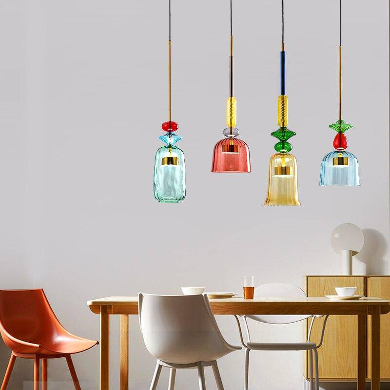 Stylish Colourful Ceiling Light – Sofia
