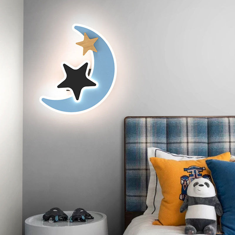 StellaNova Children's Night Light | Nordic LED Wall Decor for a Dreamy Ambiance