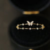 Luxurious Butterfly Ring with Sparkling Zirconia – Aurielle