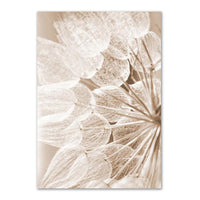 Beige Grass Boho Canvas - Natural Wall Decoration