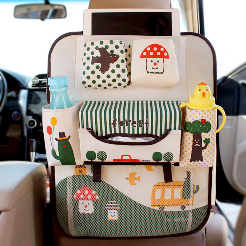 Kids' Car Organiser with Tablet and Bottle Holder – Back Buddy (Buy 1, Get 1 Free)