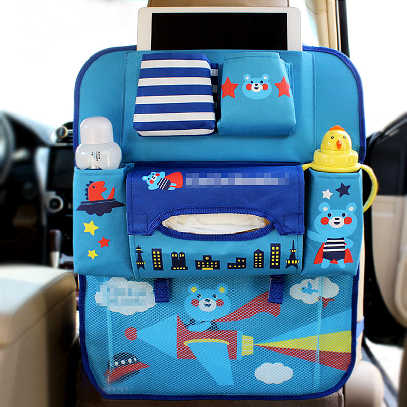 Kids' Car Organiser with Tablet and Bottle Holder – Back Buddy (Buy 1, Get 1 Free)