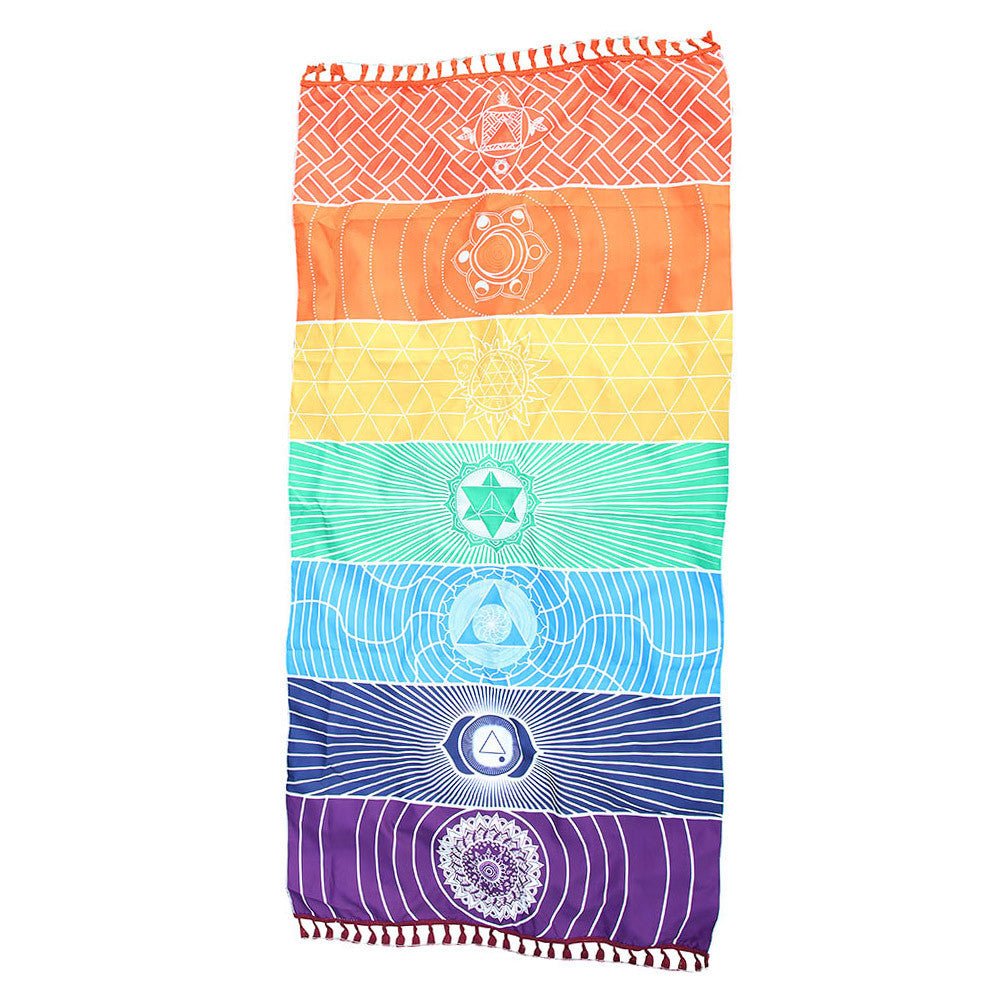Yoga Mat with the Seven Chakras – ChakraBalance