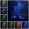 ToonLuxe 3D Night Light | Vibrant Mickey & Minnie LED bedroom lamp with remote control