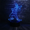 ToonLuxe 3D Night Light | Vibrant Mickey & Minnie LED bedroom lamp with remote control