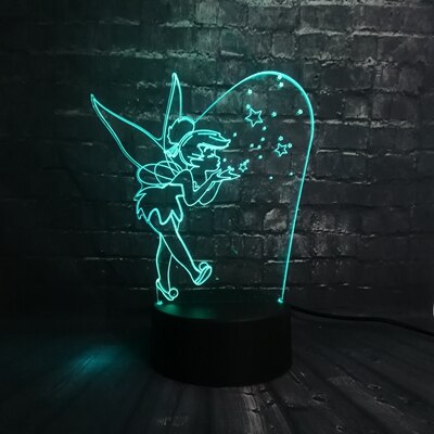 ToonLuxe 3D Night Light | Vibrant Mickey & Minnie LED bedroom lamp with remote control
