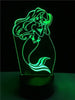 ToonLuxe 3D Night Light | Vibrant Mickey & Minnie LED bedroom lamp with remote control
