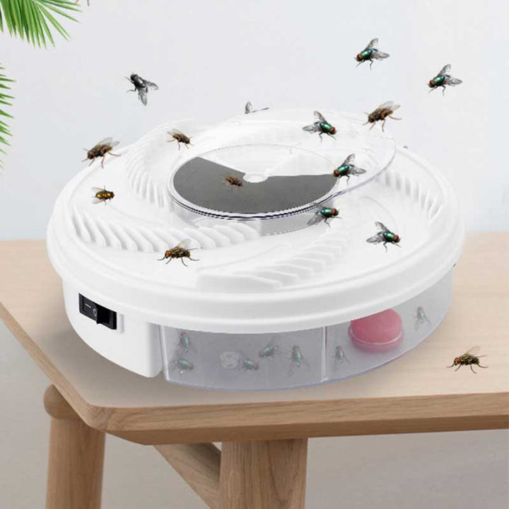 Electric Fly Catcher with Rotating System – BuzzTrap