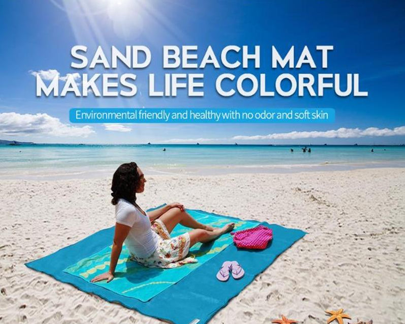 XXL Sand-Free Beach Towel | Zandsheet® | 200x200