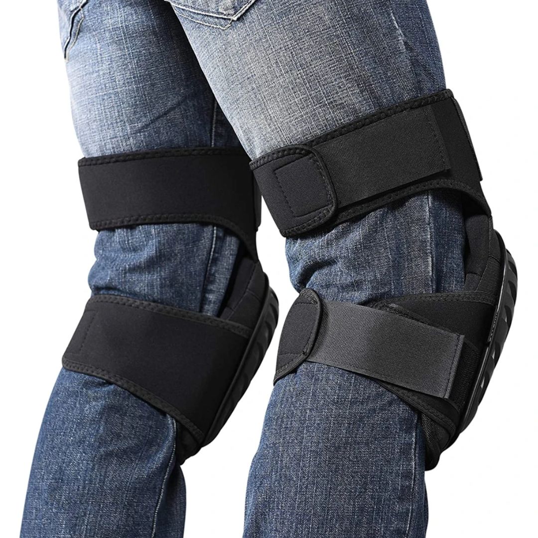 Professional Work Knee Protectors - Heavy Duty | Adjustable