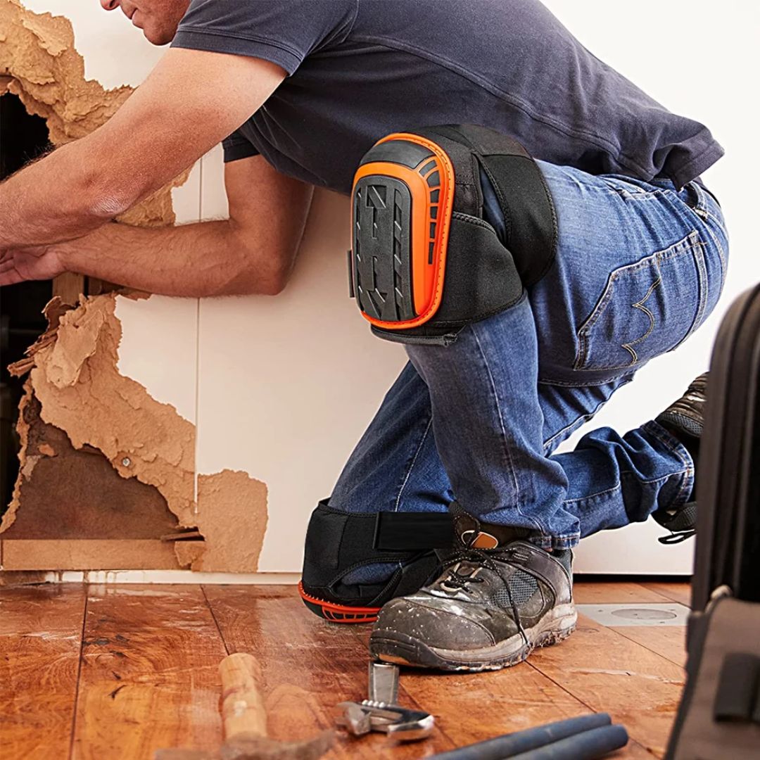 Professional Work Knee Protectors - Heavy Duty | Adjustable