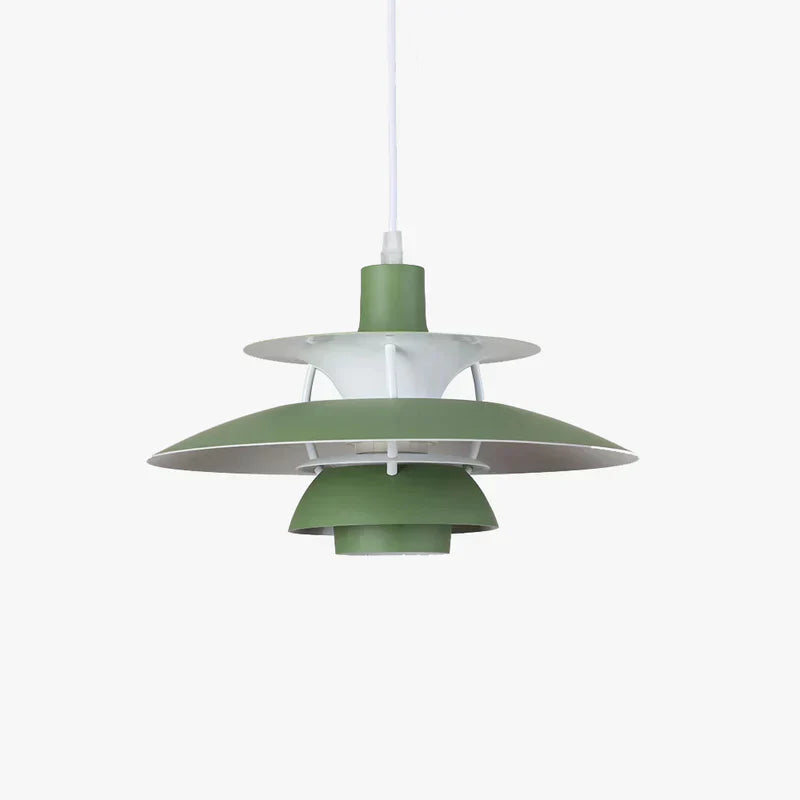 Morandi Modern LED Pendant Light with Shade