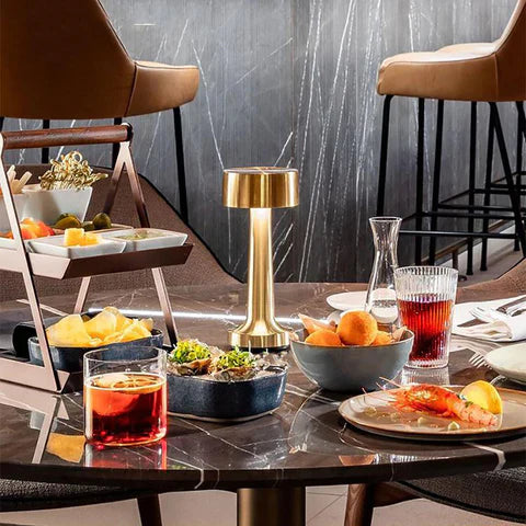 AuraLux Table Lamp – Modern, Minimalist and Dimmable