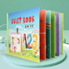 Interactive Toddler Learning Book with Velcro Activities and Storage Bag