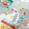 Interactive Toddler Learning Book with Velcro Activities and Storage Bag