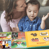 Interactive Toddler Learning Book with Velcro Activities and Storage Bag