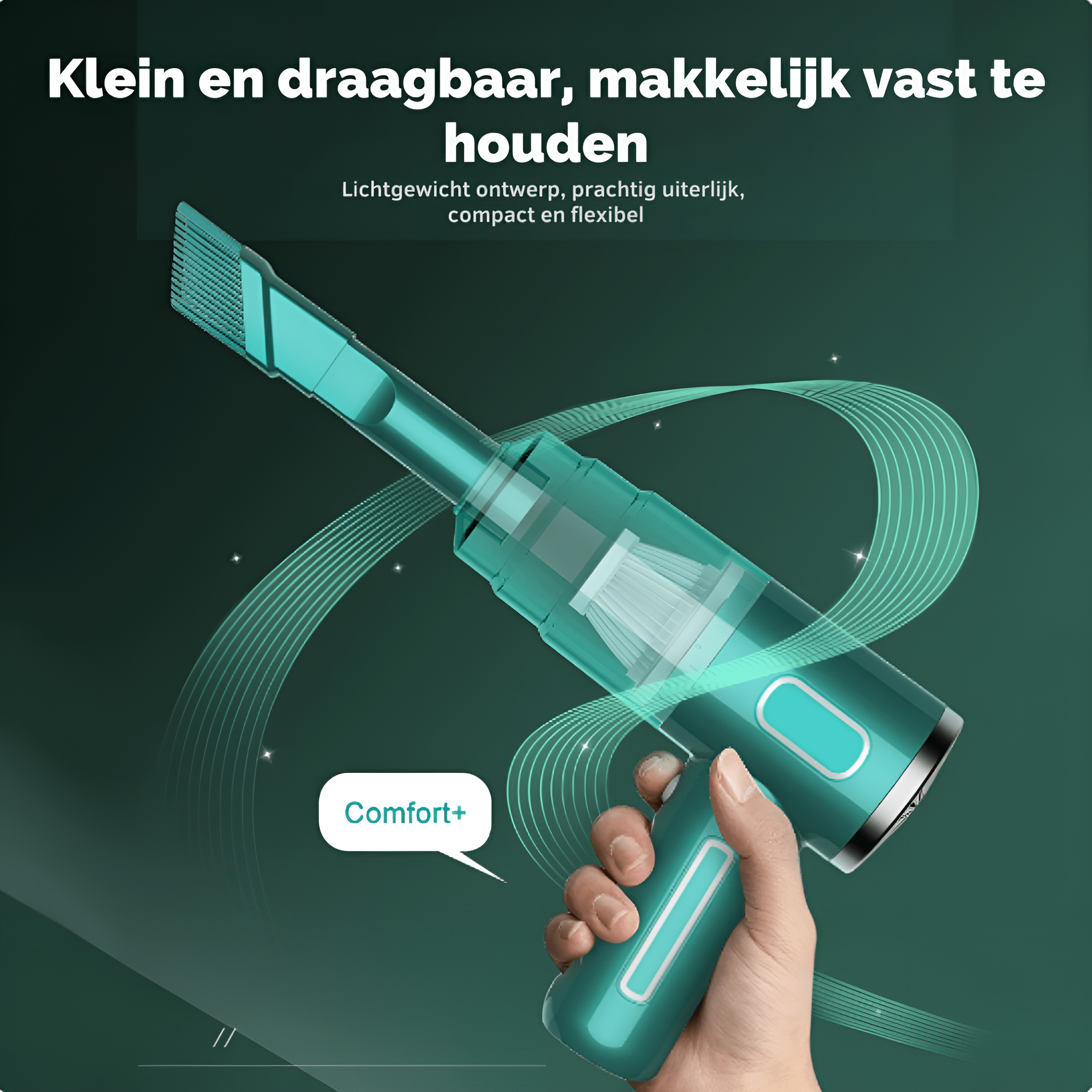 PowerCleaner - Wireless Car Vacuum Cleaner
