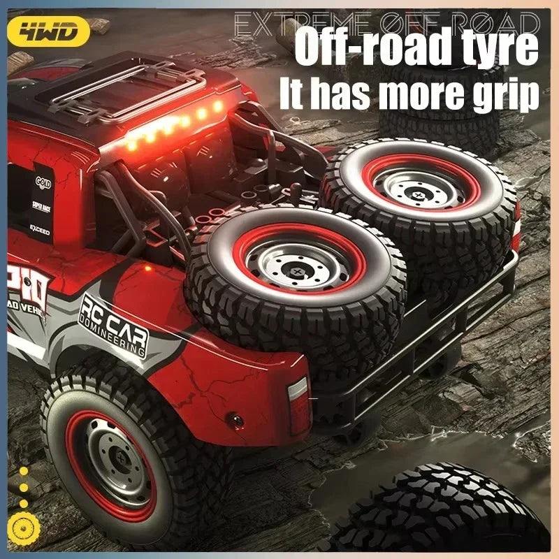 RC Monster Truck - 1:16 - 70KM/H | Brushless Motor | Drift Toy