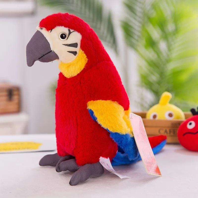 The Chattering Parrot Plush - Squawkie