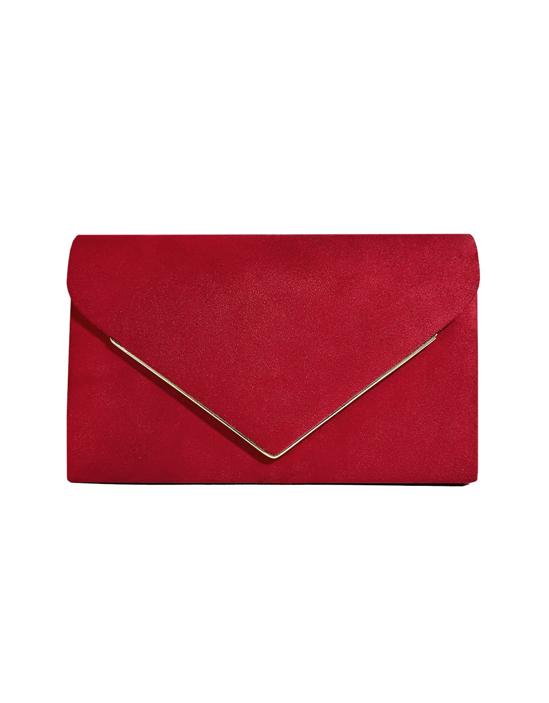Secret Suede-style Velvet Envelope Handbag