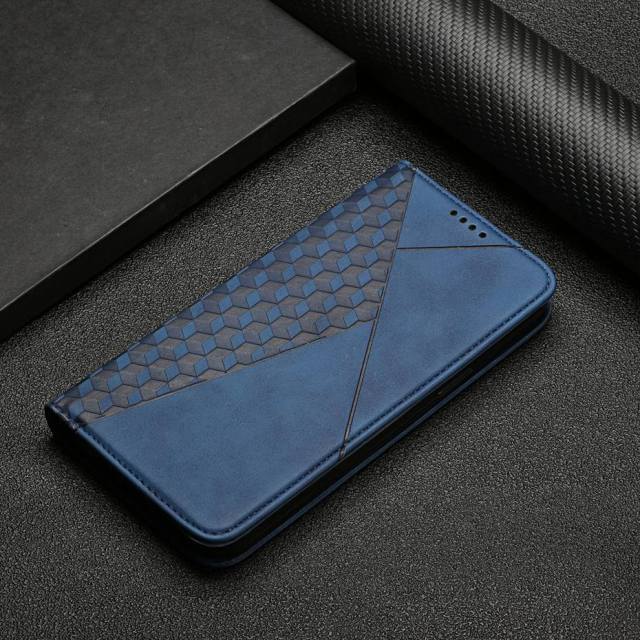 Rhombus Pattern Wallet Case for Samsung Galaxy S21/S20