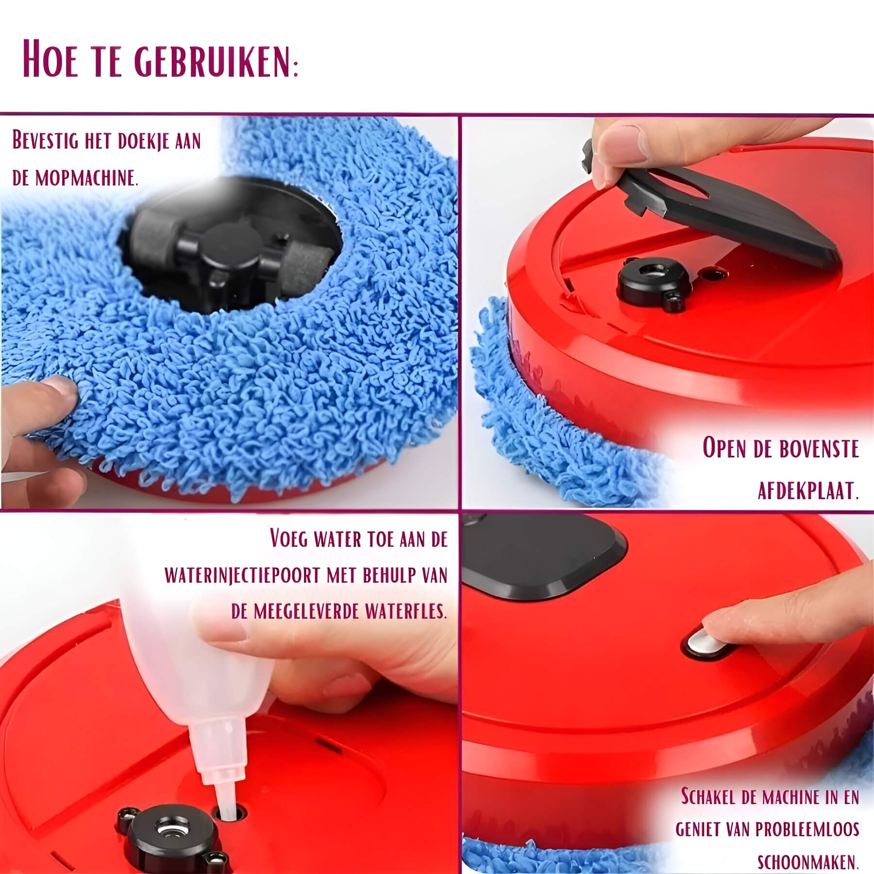 Robot Mop for Home Use - CleanBot