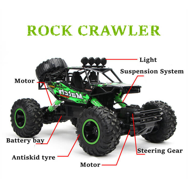 Maygo Offroad RC Car - 4x4 Remote-Controlled Vehicle