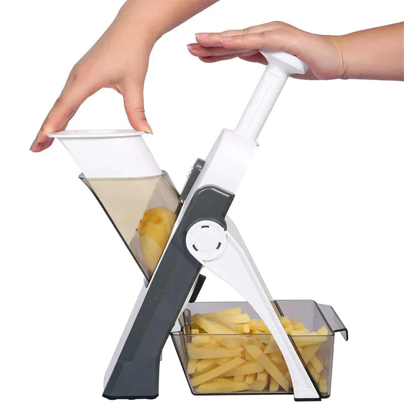 Stainless Steel Vegetable Slicer - 41 Cutting Options
