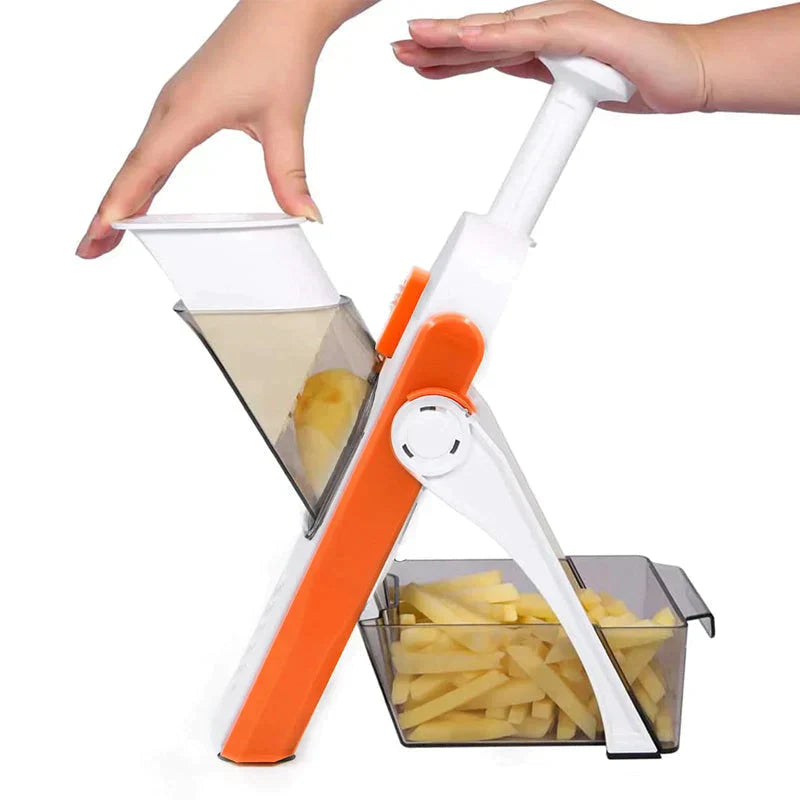 Stainless Steel Vegetable Slicer - 41 Cutting Options