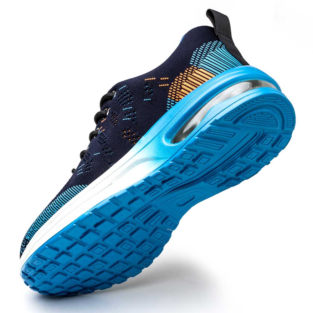 SafeSneakers Blue Air - Safety Shoe Sports Shoe Work Shoe Plastic Steel Toe