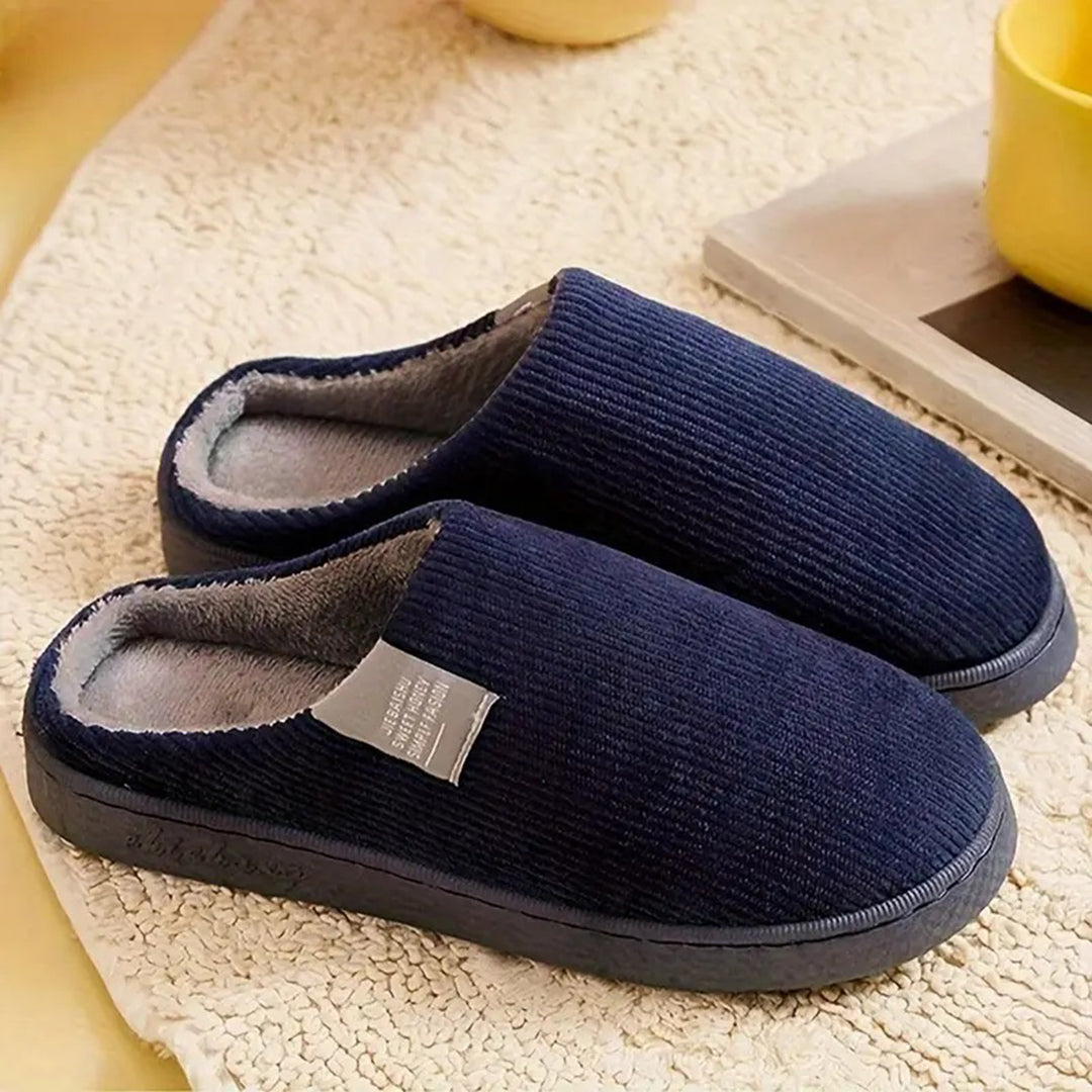 Women’s Winter Warm Slip-on Slippers - Comfort & Style