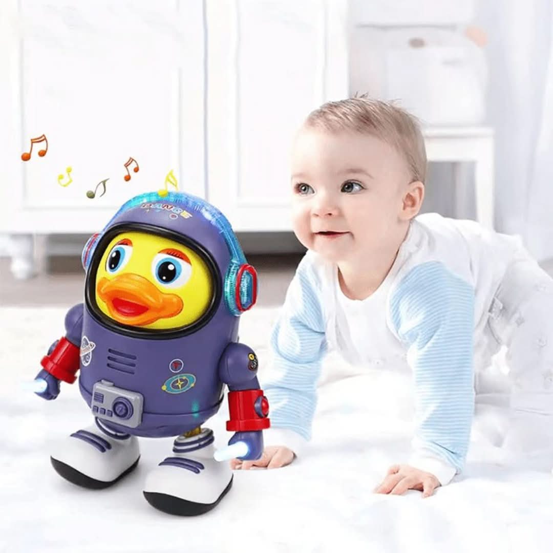 Interactive Dancing Duck Toy with Music & Light Effects for Children
