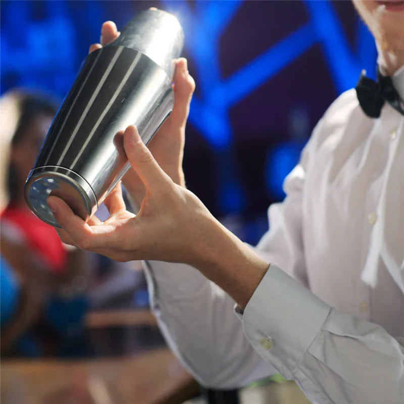 MixPro Cocktail Shaker Set Stainless Steel - Professional Bar Tools 8-Piece