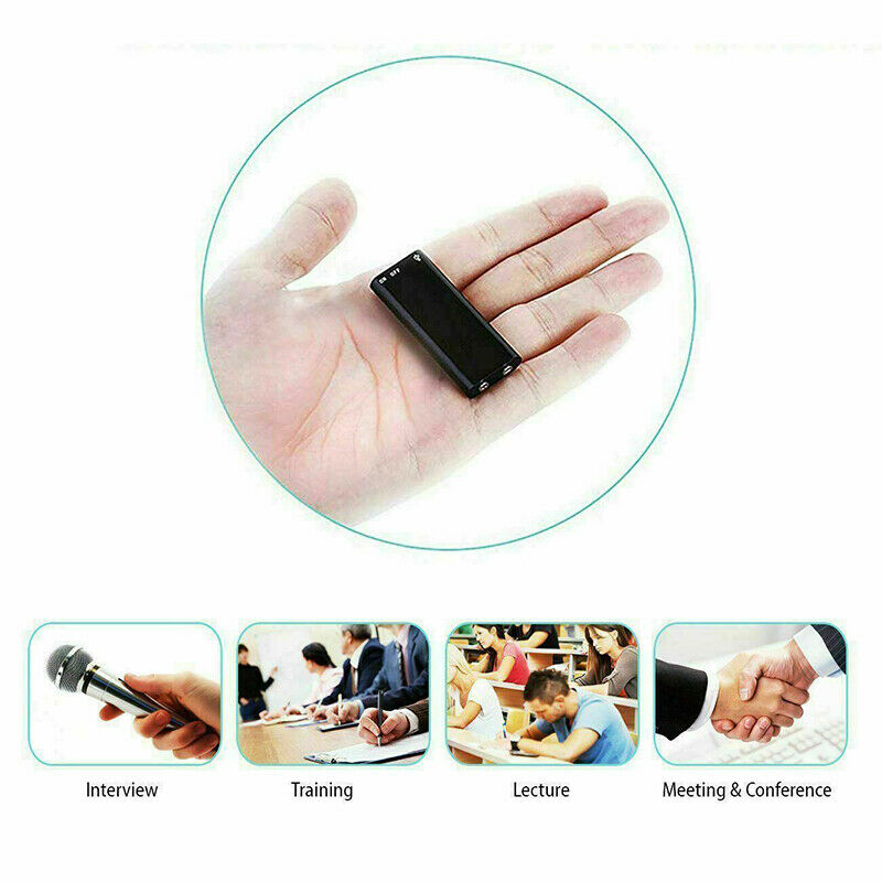 Mini Voice Recorder – Mini Audio Recorder – Mini Recording Device – Smallest Hidden Audio Recorder