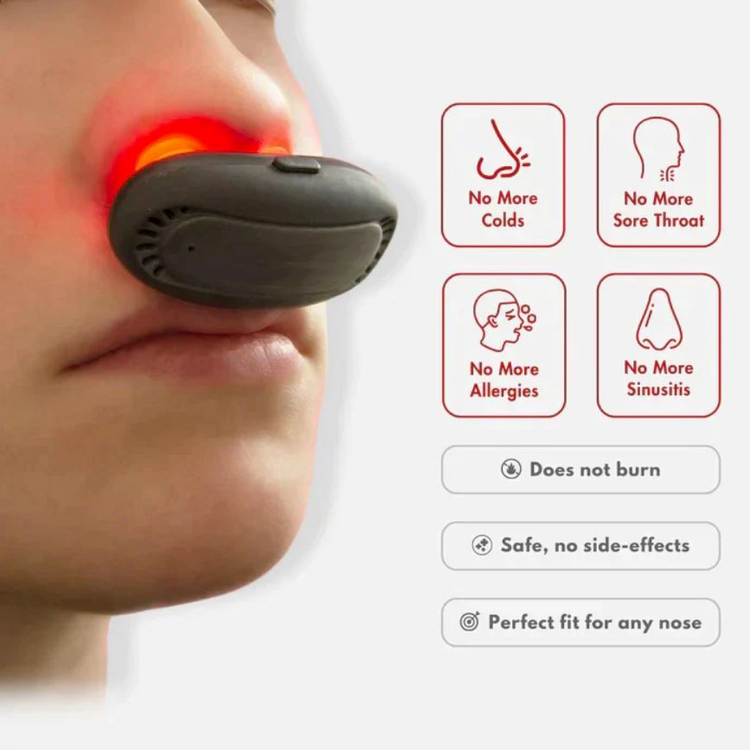 Infrared Anti-Allergy Nasal Device – ClearBreathe