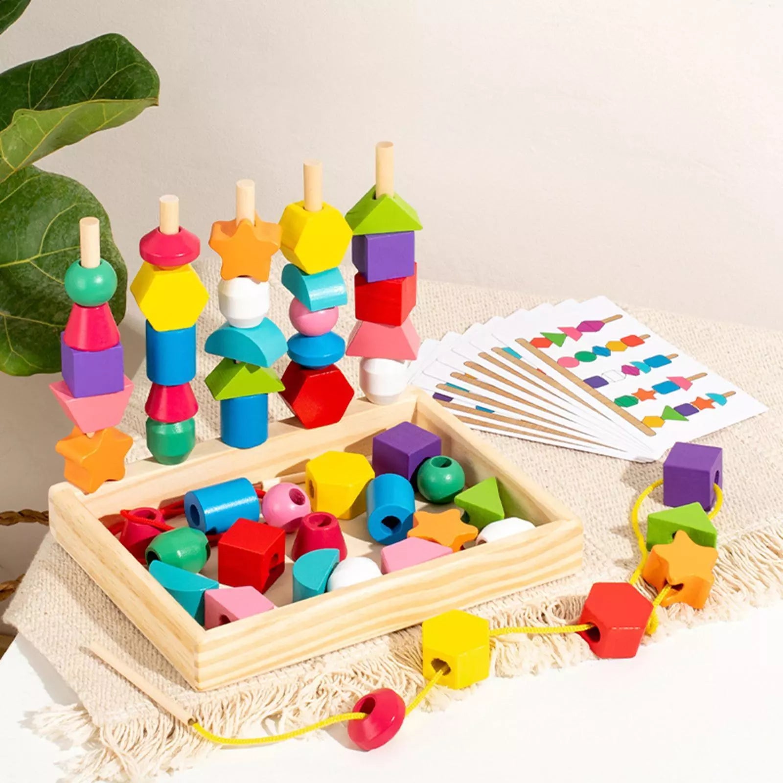 Shape and Colour Learning Set - Educational and Fun