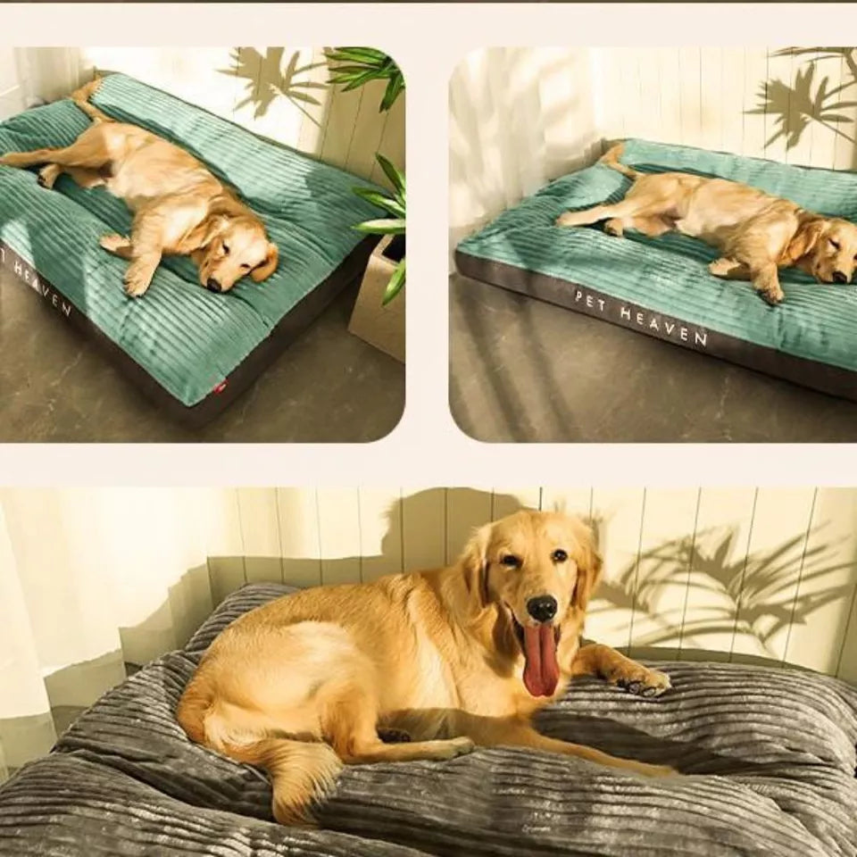 PawHaven Plush Dog Bed | Ultra-Soft, Machine-Washable Pet Comfort Bed