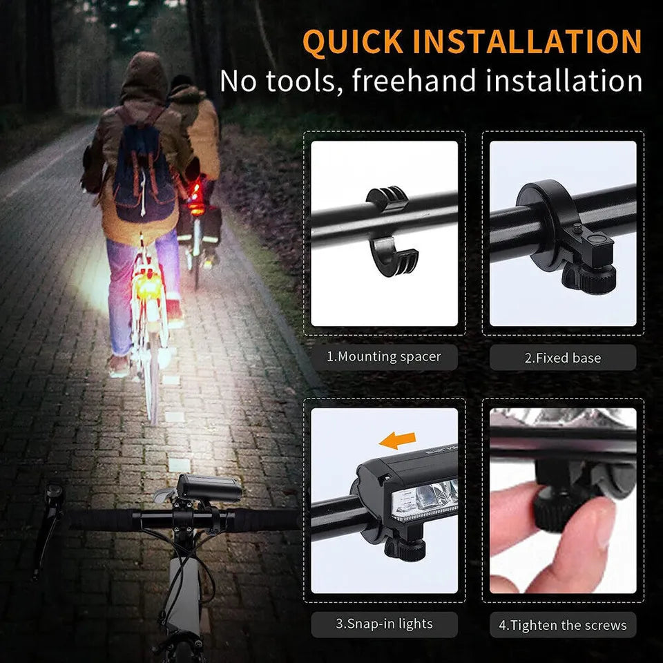 BikeLight Pro - Safe & Bright