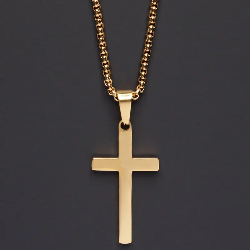 Classic Cross Men's Necklace