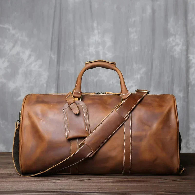 Volnerf Leather Travel Bag – Robust and Timeless