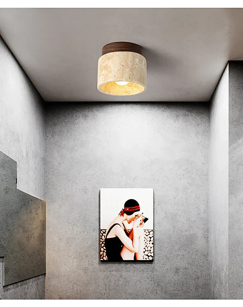 Sara Japanese Ceiling Light - Minimalist