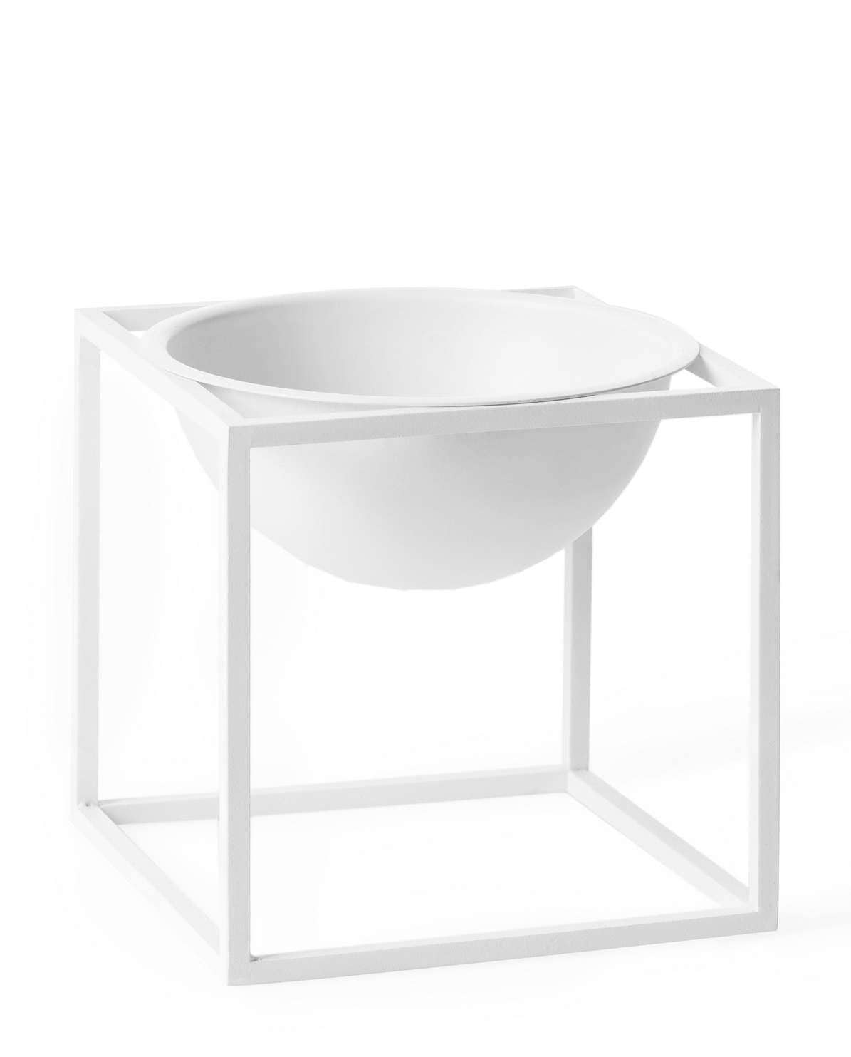 Mova Decorative Steel Bowl – Waterproof Cubic Bowl with Geometric Design