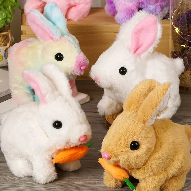 Bouncy Plush Cuddly Bunny - Educational and Atmospheric