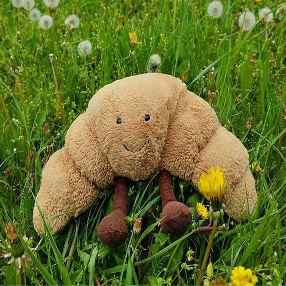 Gift Pop Croissant Cuddle - Laughing Bread Cushion