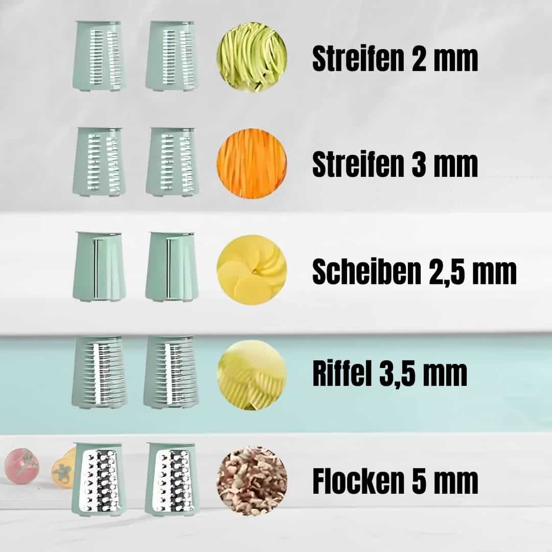 Multifunctional Kitchen Grater & Chopper – SliceMaster