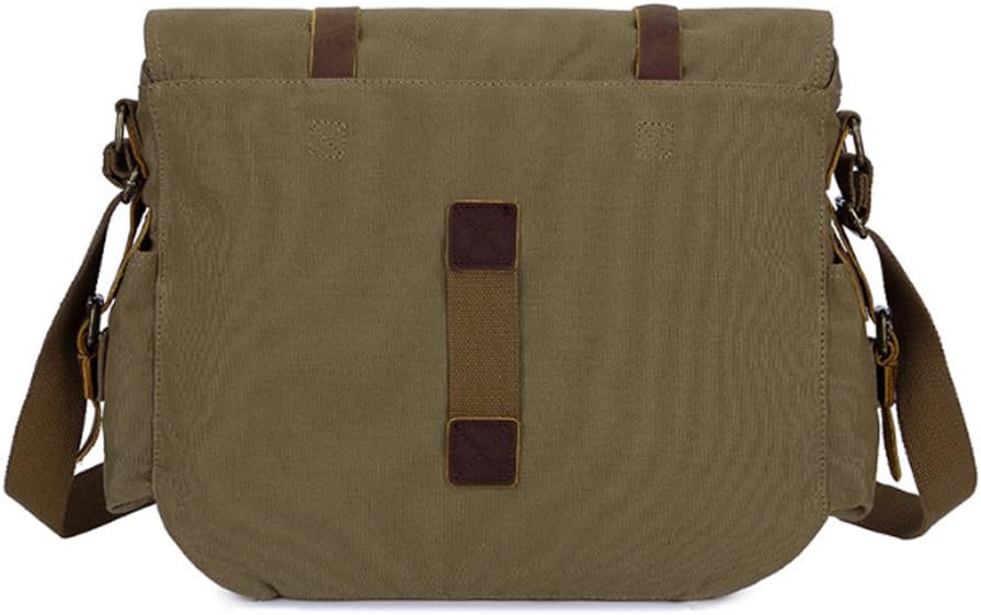 Shoulder Bag for Men - Canvas - Laptop Compartments